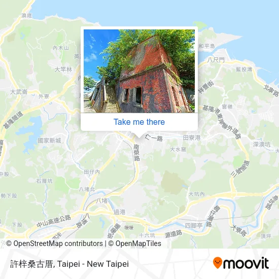 許梓桑古厝地圖