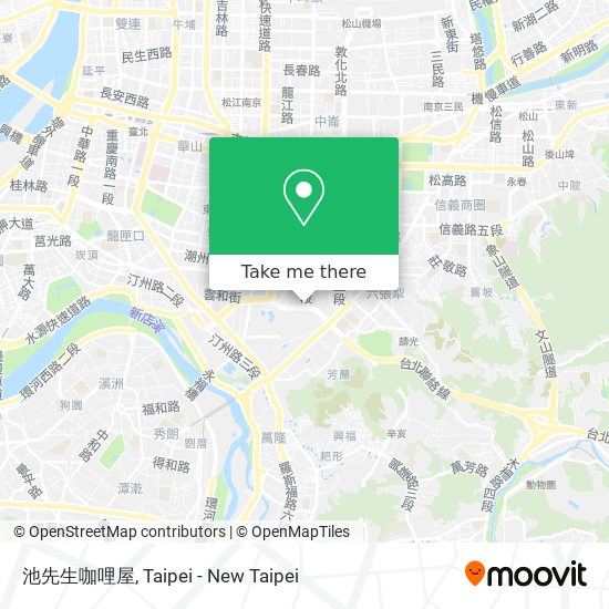 池先生咖哩屋 map