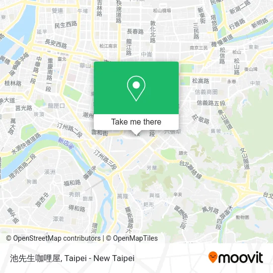 池先生咖哩屋 map
