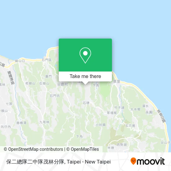 保二總隊二中隊茂林分隊地圖