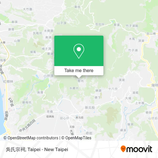 吳氏宗祠地圖