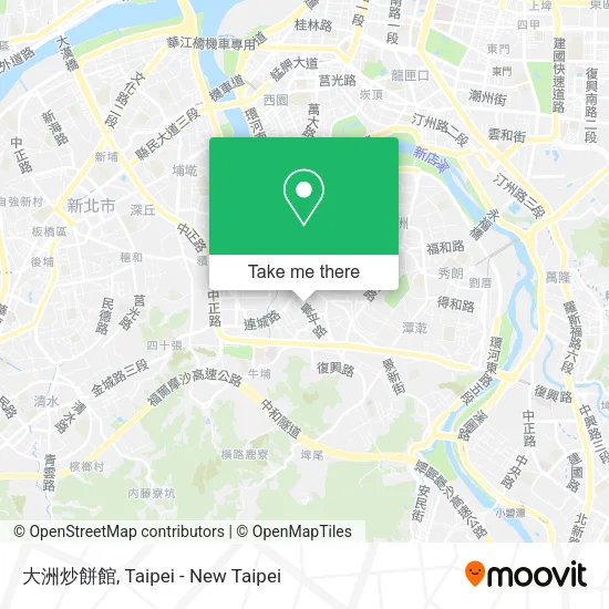 大洲炒餅館地圖