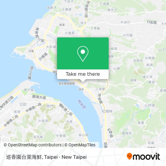 巡香園台菜海鮮 map