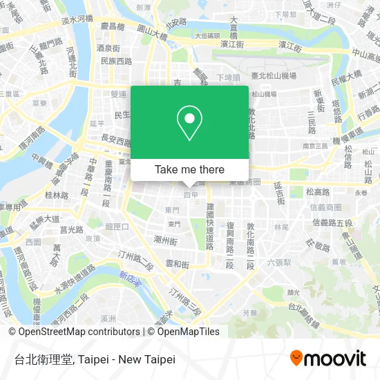 台北衛理堂地圖