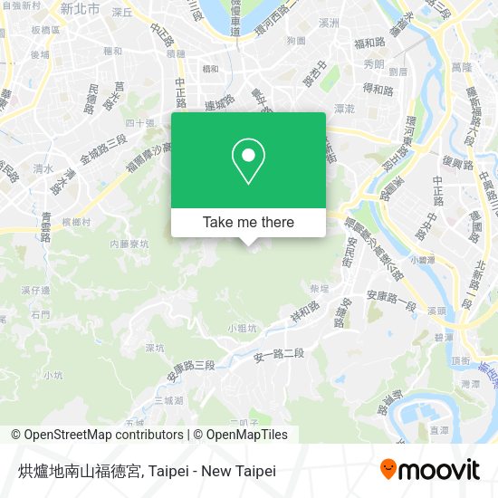 烘爐地南山福德宮 map