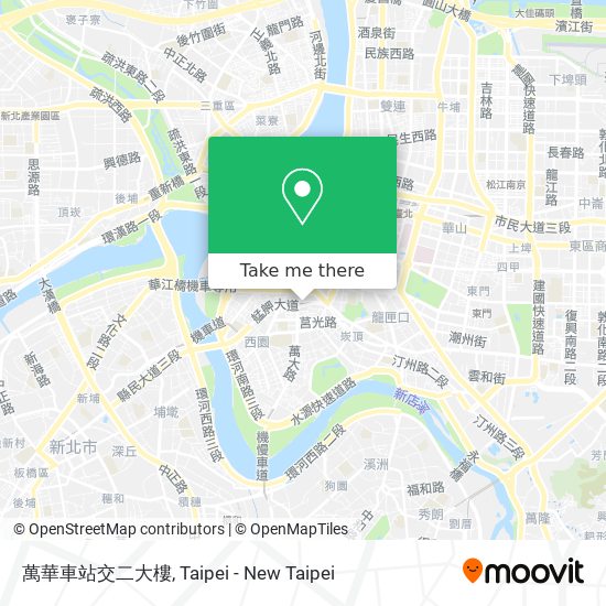 萬華車站交二大樓 map