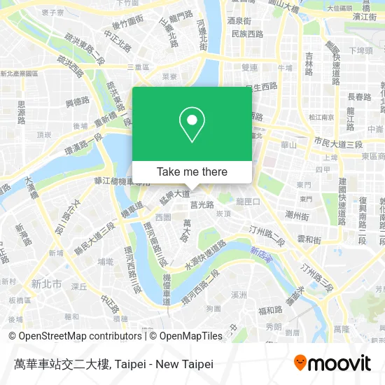 萬華車站交二大樓 map