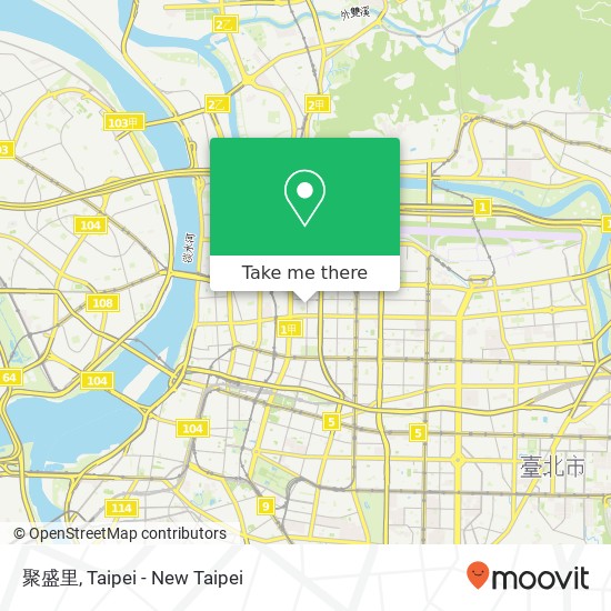 聚盛里 map