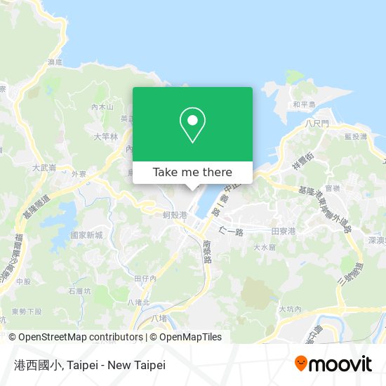 港西國小 map