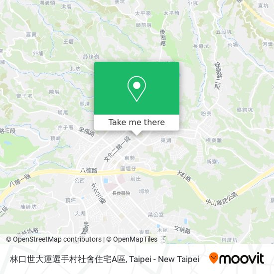 林口世大運選手村社會住宅A區 map