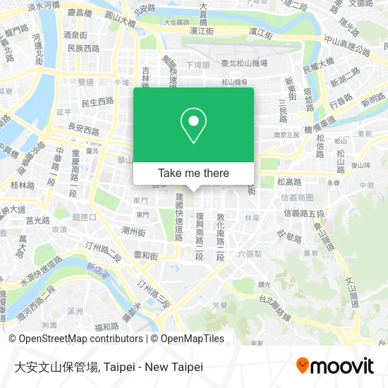 大安文山保管場地圖