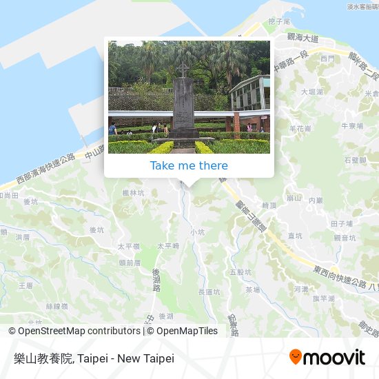 樂山教養院 map