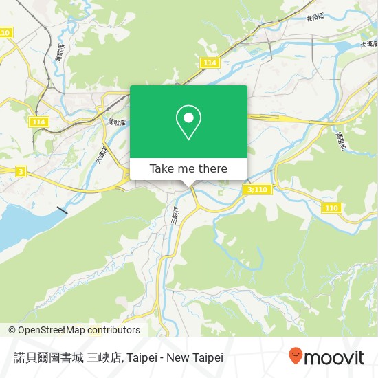 諾貝爾圖書城 三峽店 map