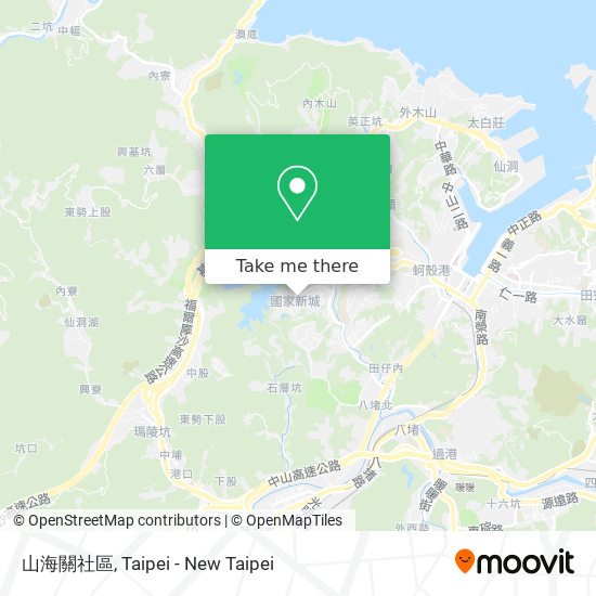 山海關社區 map