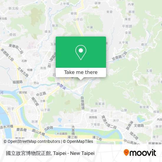國立故宮博物院正館 map