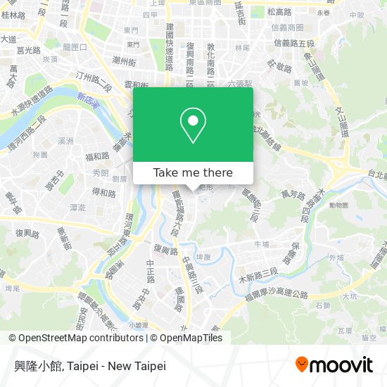 興隆小館 map