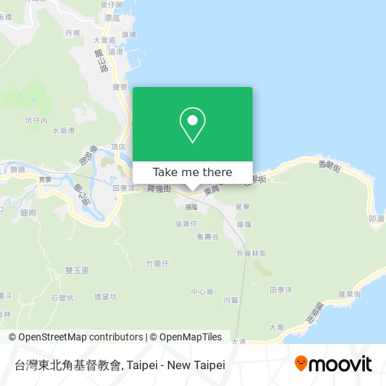 台灣東北角基督教會 map