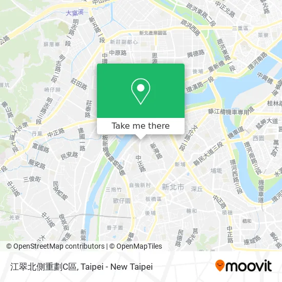 江翠北側重劃C區 map