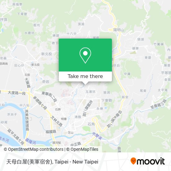 天母白屋(美軍宿舍) map