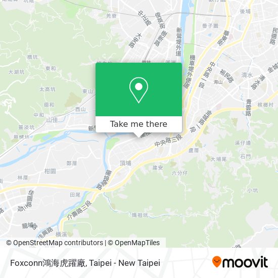 Foxconn鴻海虎躍廠 map