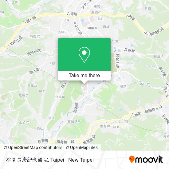 桃園長庚紀念醫院地圖