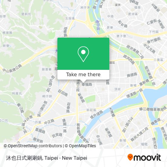 沐也日式涮涮鍋 map