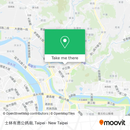 士林有應公媽廟 map