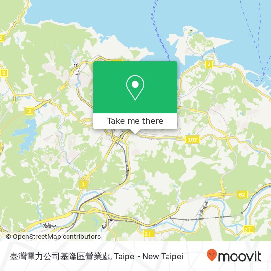 臺灣電力公司基隆區營業處 map