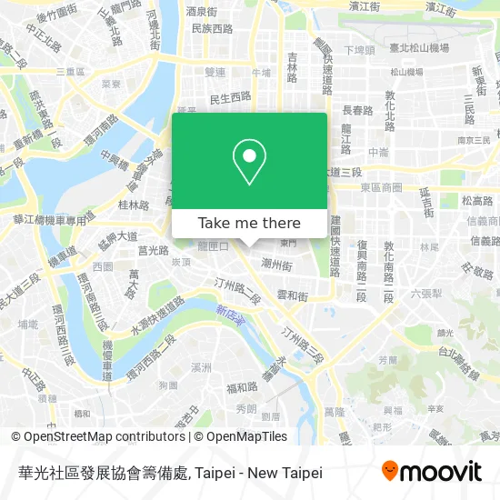 華光社區發展協會籌備處 map