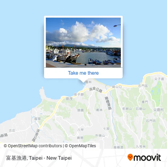 富基漁港地圖