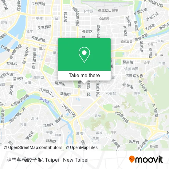 龍門客棧餃子館 map