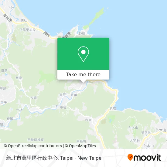 新北市萬里區行政中心 map