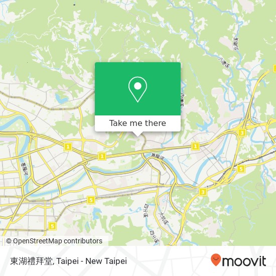 東湖禮拜堂 map
