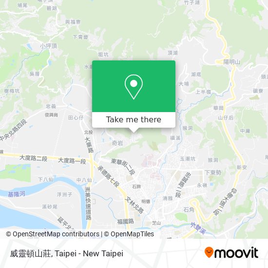 威靈頓山莊 map