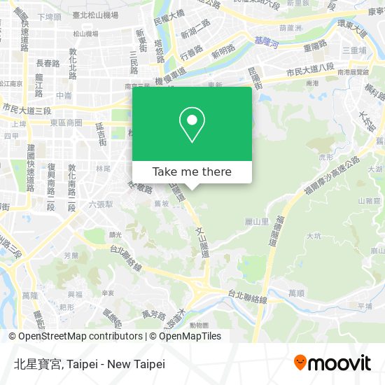 北星寶宮地圖