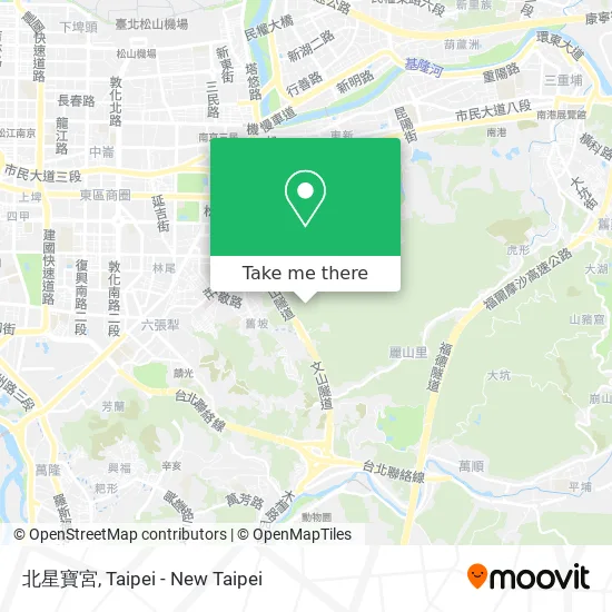 北星寶宮 map