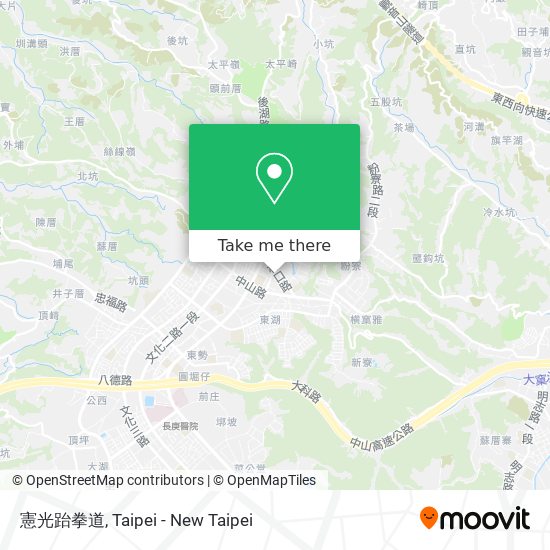 憲光跆拳道地圖
