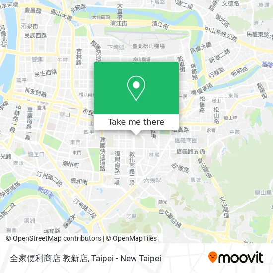 全家便利商店 敦新店 map
