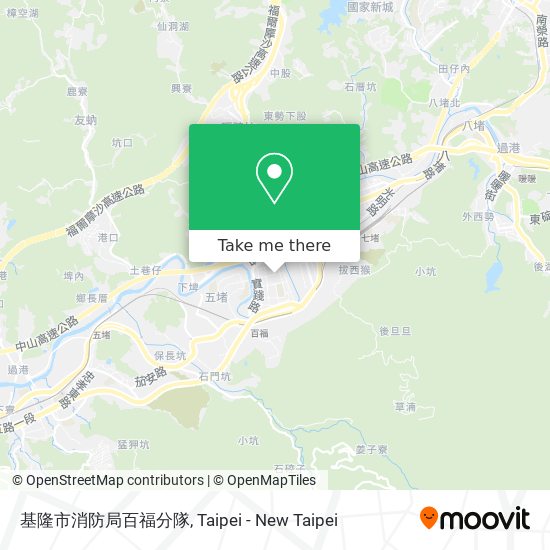 基隆市消防局百福分隊 map