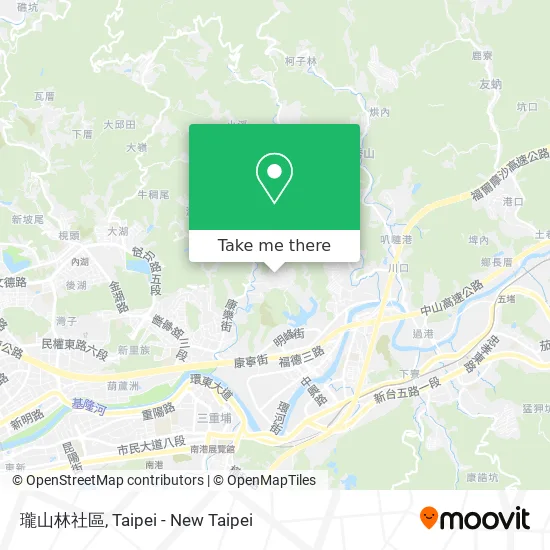 瓏山林社區 map