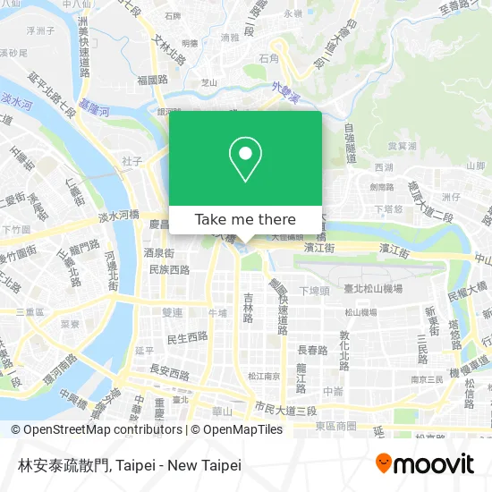 林安泰疏散門 map