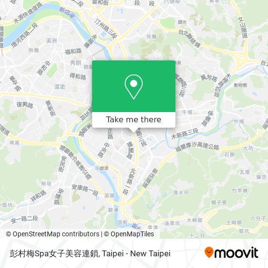 彭村梅Spa女子美容連鎖 map