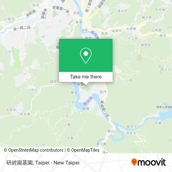 研經園墓園地圖
