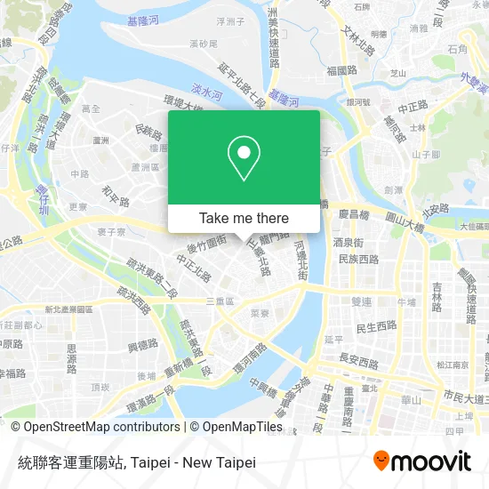 統聯客運重陽站地圖