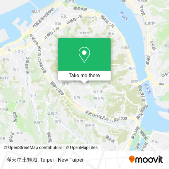 滿天星土雞城地圖