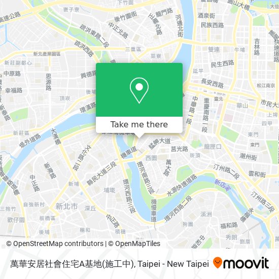 萬華安居社會住宅A基地(施工中) map