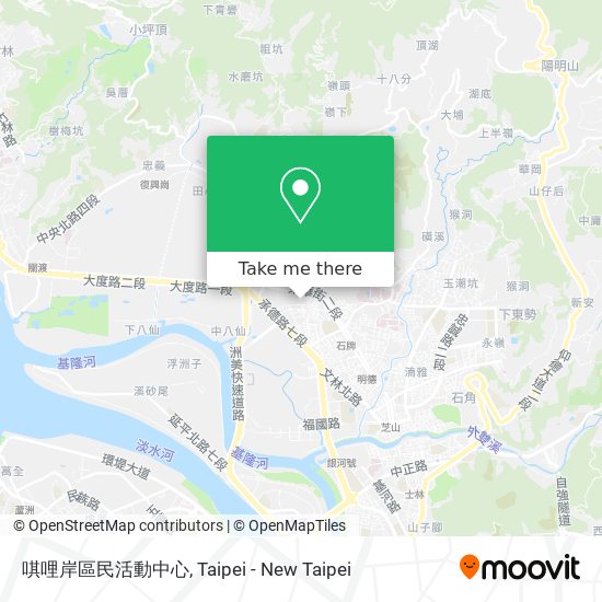 唭哩岸區民活動中心 map