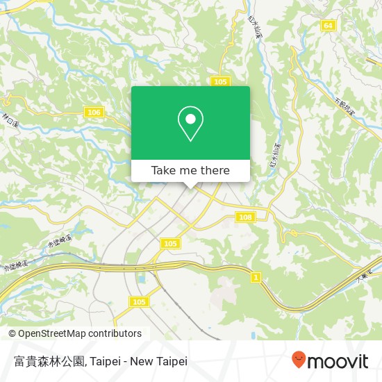 富貴森林公園 map
