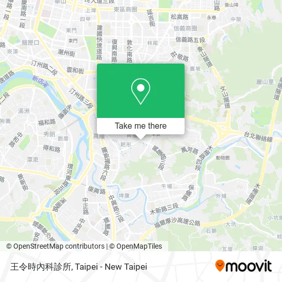 王令時內科診所地圖