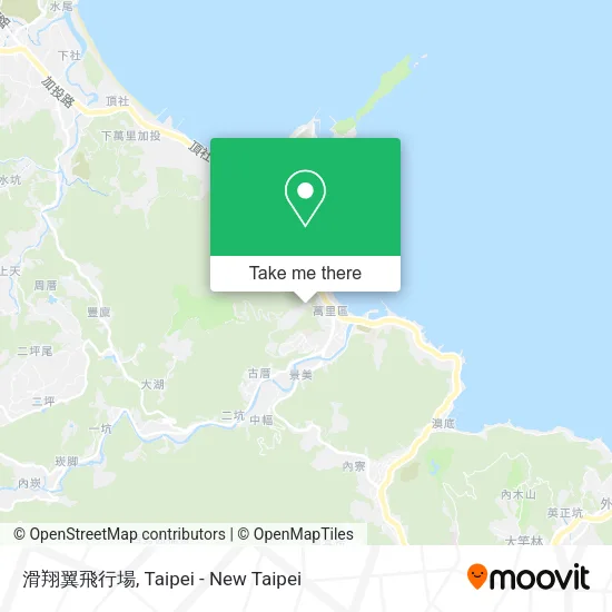 滑翔翼飛行場地圖